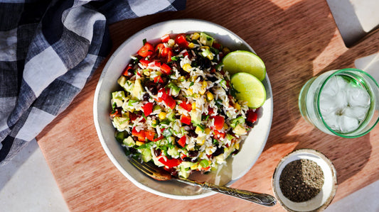 Mexican Rice and Bean Salad